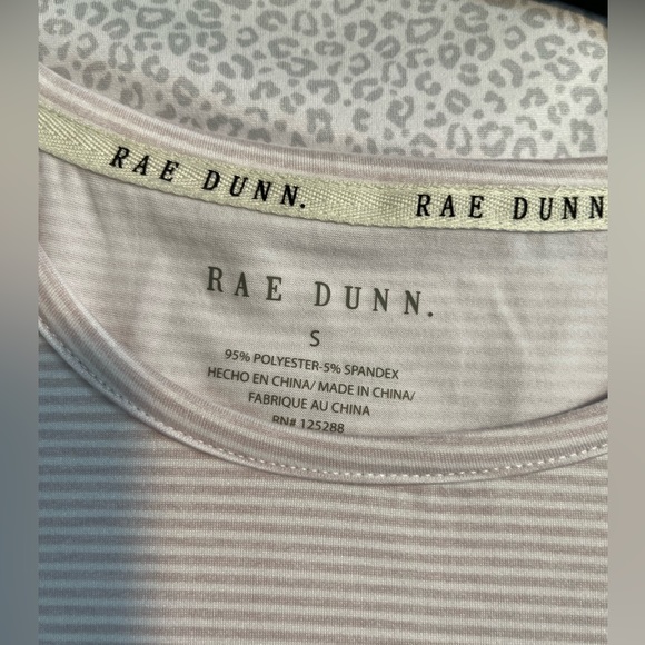 NWT Rae Dunn TWO-PIECE pajama set! FEARLESS and GRATEFUL. Both size S. MSRP $96 - Picture 5 of 11